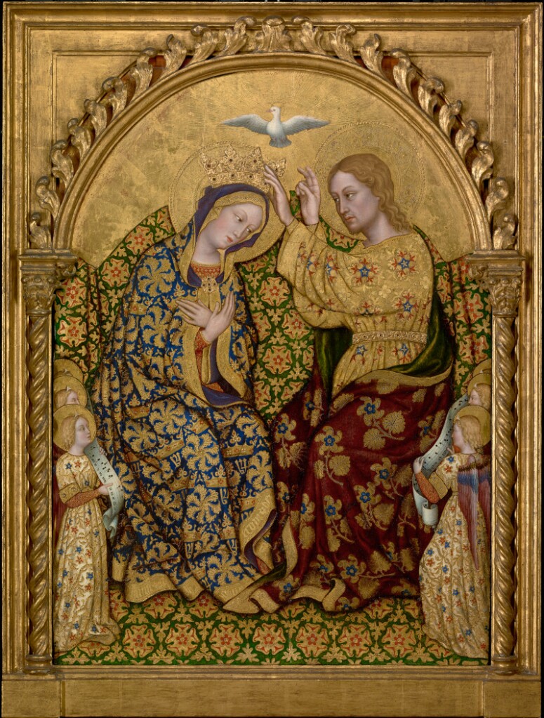 Gentile da Fabriano, Coronation of the Virgin (about 1420), Getty